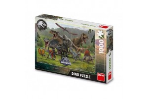 Puzzle 1000 db - Jurassic World borítókép