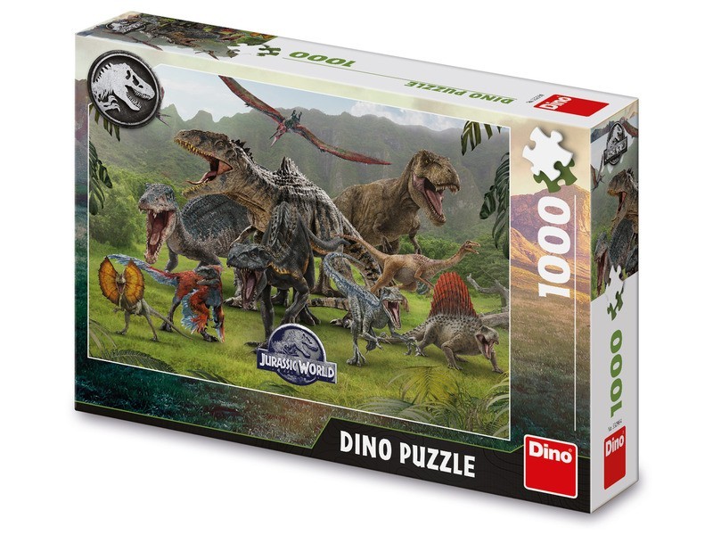 Puzzle 1000 db - Jurassic World borítókép