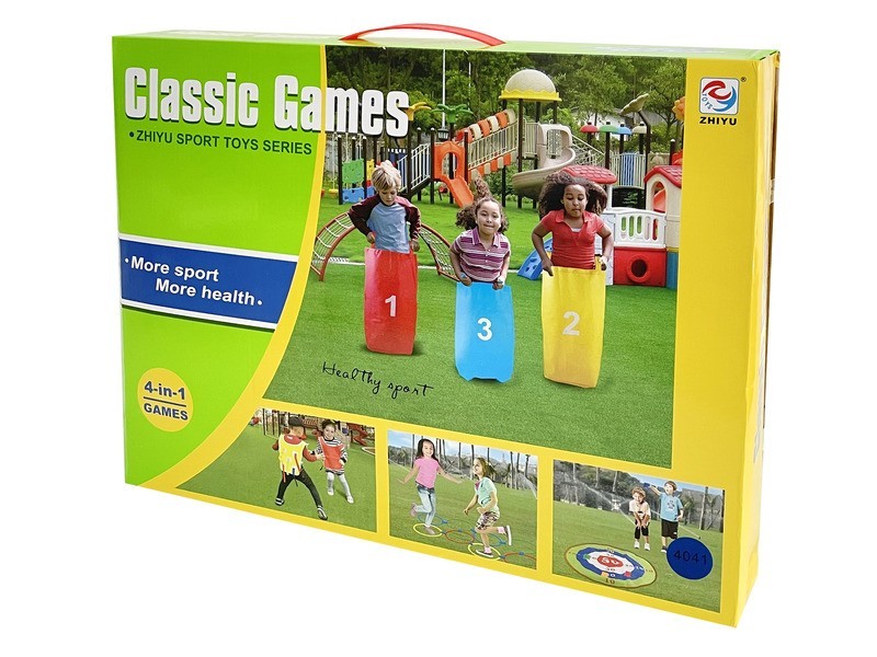 4IN1 klasszikus szabadtéri játék - termékkép