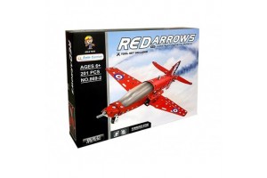 Fémépítő repülőgép 201 darabos készlet