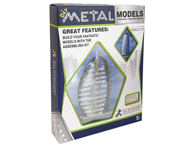 Fémépítő - Burj Al Arab modell