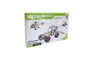 Fémépítő vonat - 277 darabos készlet