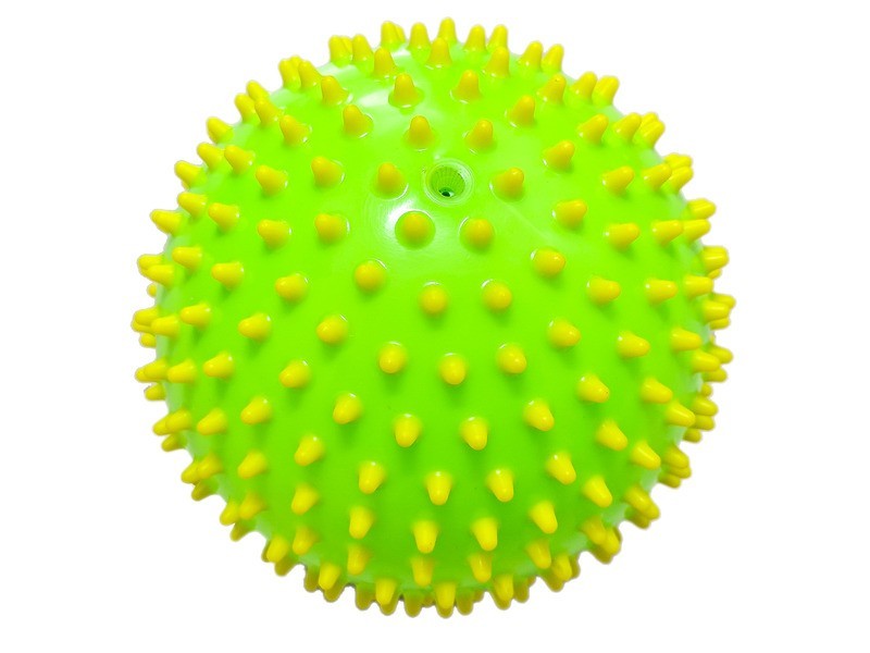 Műanyag masszázs labda 15 cm, 110 g