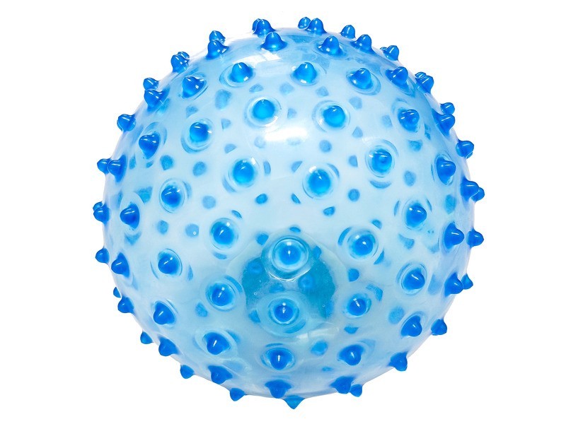 Műanyag masszázs labda 21 cm, 160 g