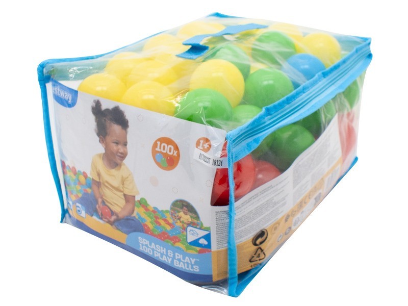 Színes labda készlet 5,85 cm - 100 db