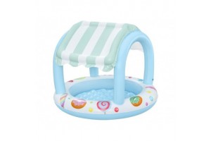 Sweet Shoppe árnyékolt gyerekmedence 1,04m × 84cm