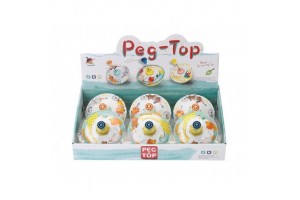 Fém búgócsiga - klasszikus forgatható játék