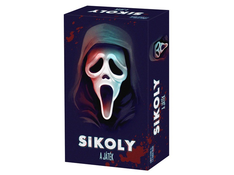 Sikoly társasjáték - doboz és kártyák
