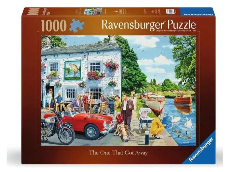 Puzzle 1000 db - Romantikus séta kép