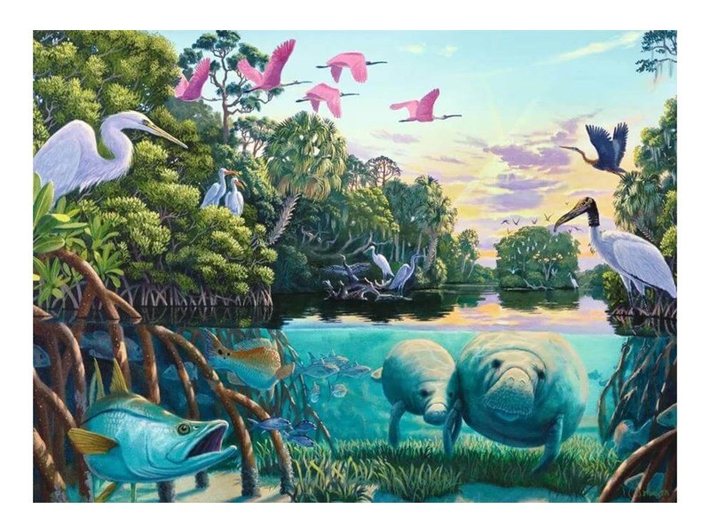 Lamantin pillanatok - 500 db puzzle