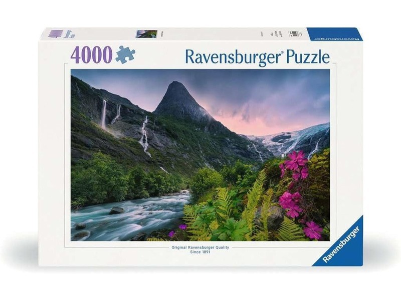 Puzzle 4000 db - Lenyűgöző hegyek
