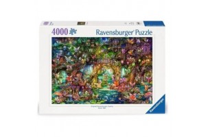 Puzzle 4000 db – Tündérek rejtélyes világa borító