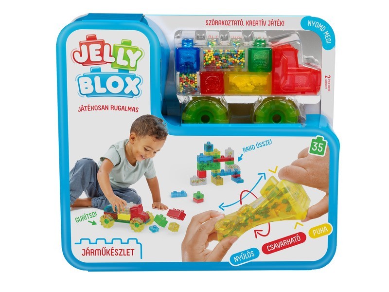 Jelly Blox jármű készlet - termékfotó