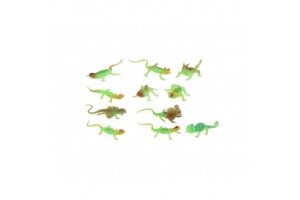 Sötétben világító hüllő figura