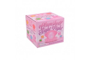 Kagyló alakú színváltós LED hangulatfény