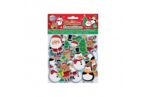 Karácsonyi szivacsmatricák (25 db)