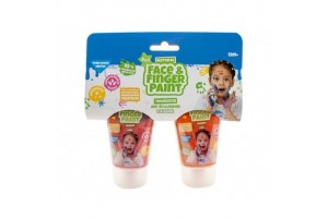 Arc- és ujjfesték 2x65 ml - Színes csomag