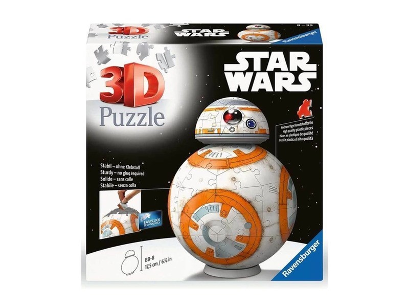 Puzzle 3D BB8 - 99 darabos Star Wars modell