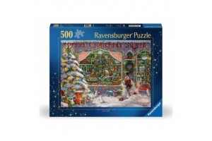 Puzzle 500 db - Karácsonyi bolt képe