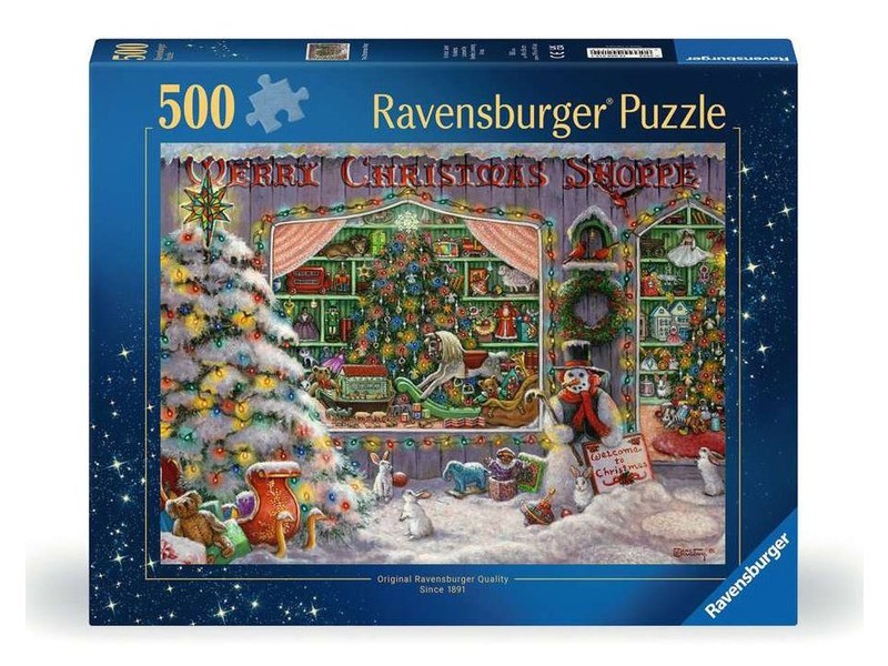 Puzzle 500 db - Karácsonyi bolt képe