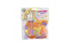 Unikornis konfetti, 20 g — színes party dekoráció