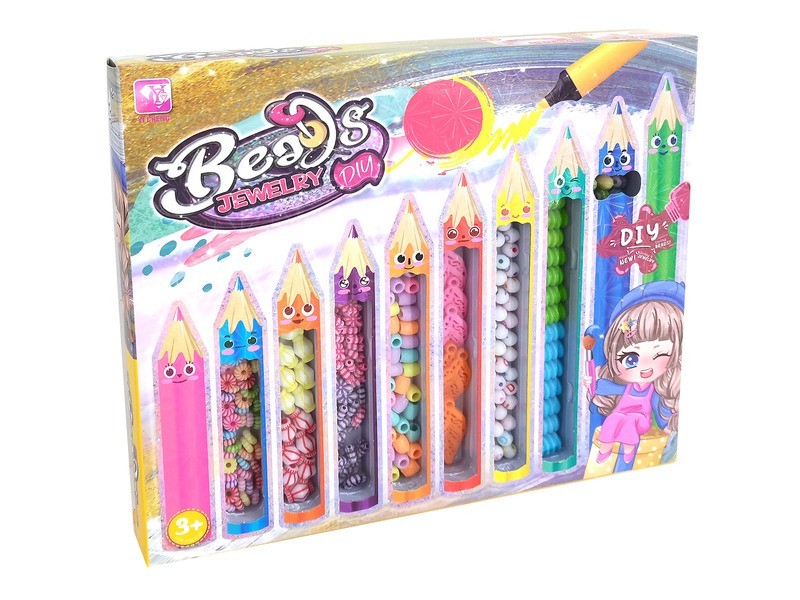 Gyöngyfűző szett – gyöngyök és kellékek