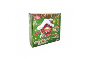 Karácsonyi dísz festő szett - kreatív ünnepi dekoráció