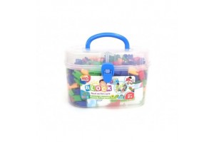 Műanyag építőjáték 528 darabos készlet