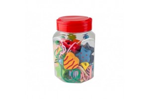 Fa gyöngyfűző szett – fa gyöngyök és fűzők