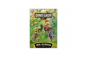 Dínós parti dekoráció — 3 db
