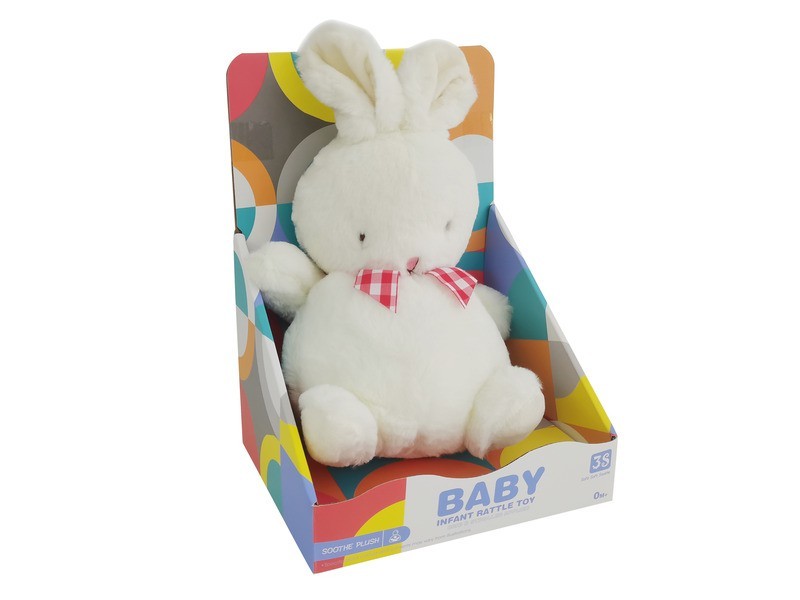 Plüss nyuszi 23 cm — puha, ölelhető játék