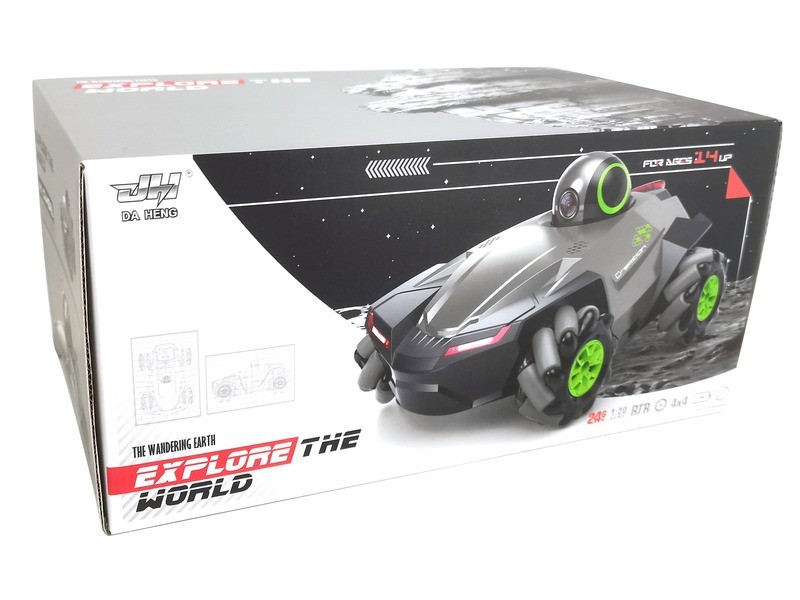 Kamerás űrautó 1:20, 2,4 GHz, 8 csatorna