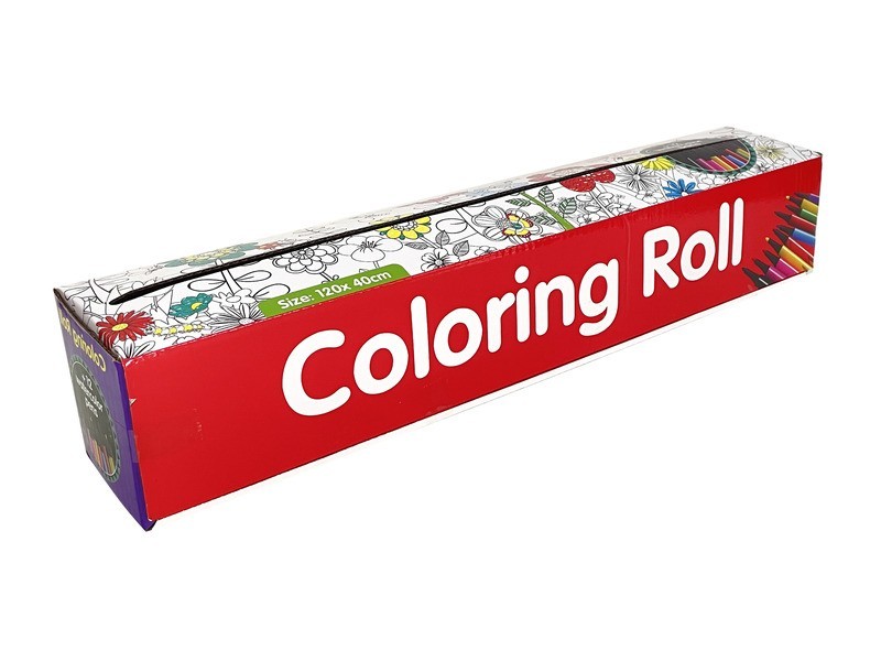 Kifestő tekercsben – Virágok