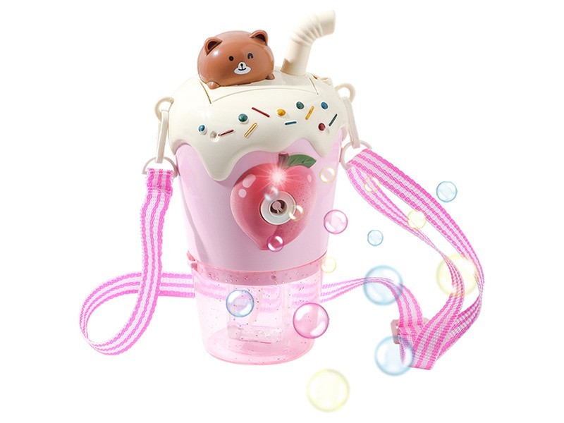 Bubirékfújó pohár – vidám buborékfújó játék