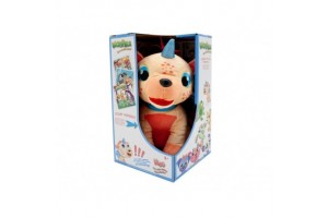 Nico hangutánzó unikornis plüss – puha, színes