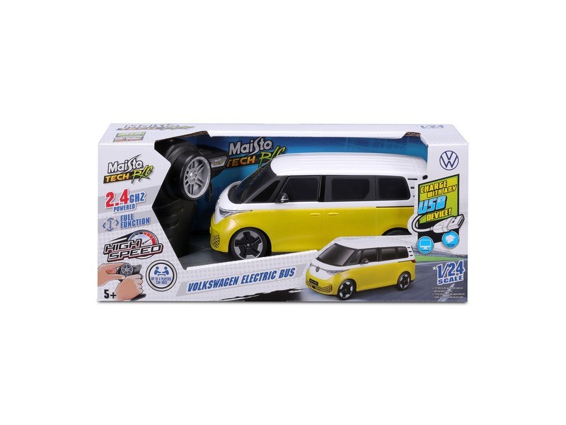 Maisto Tech RC VW elektromos busz - távirányítós modell