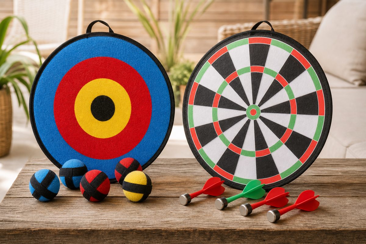 Mágneses darts és tépőzáras darts összehasonlítva