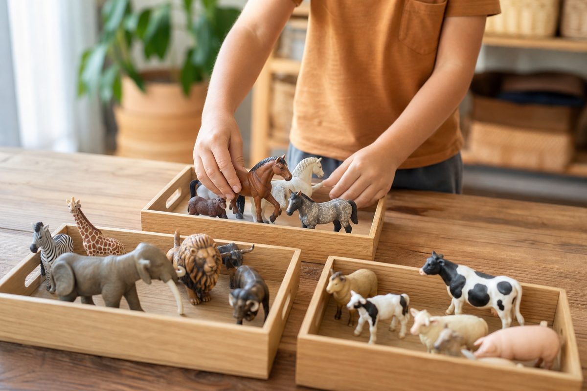 Gyerek schleich állatfigura jellegű darabokat rendszerez témák szerint