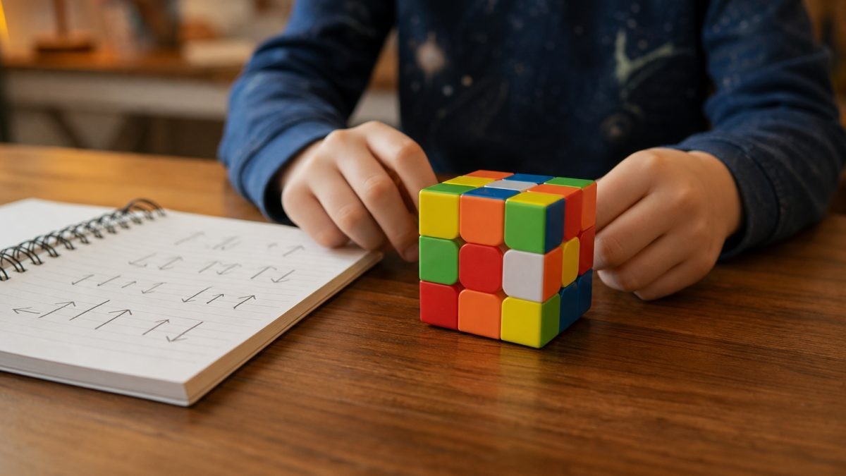 Rubik-kocka kirakása kezdőknek lépésről lépésre