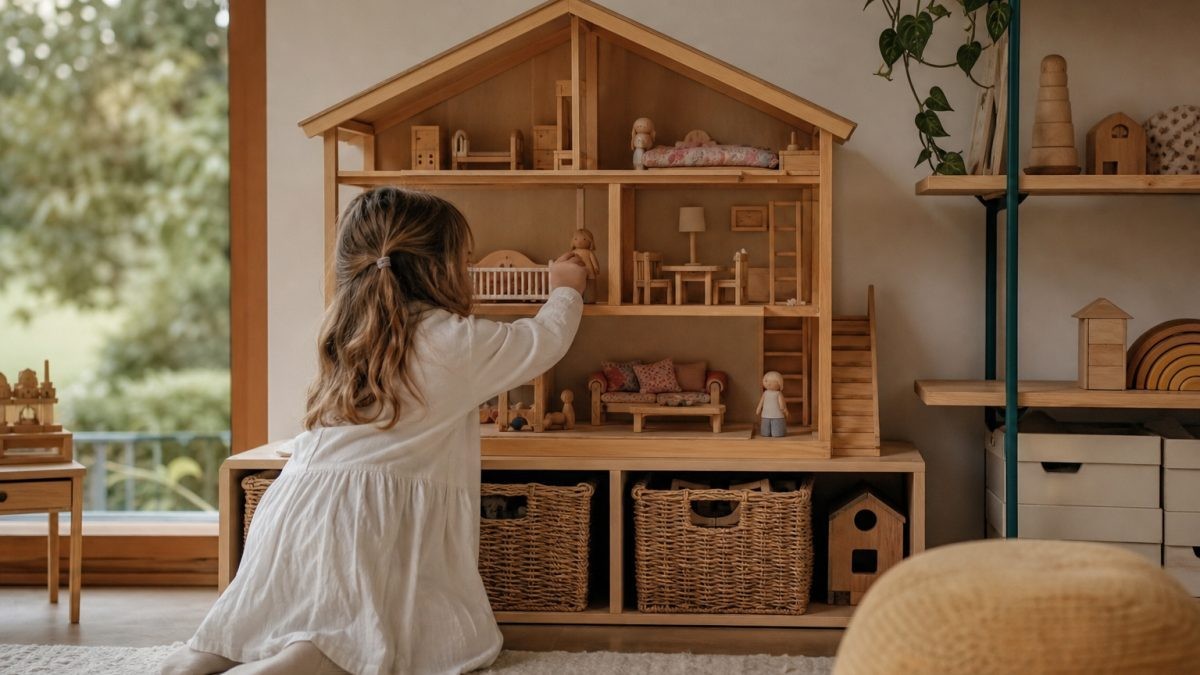 Babaház és bababútorok: szerepjáték miniatűrben