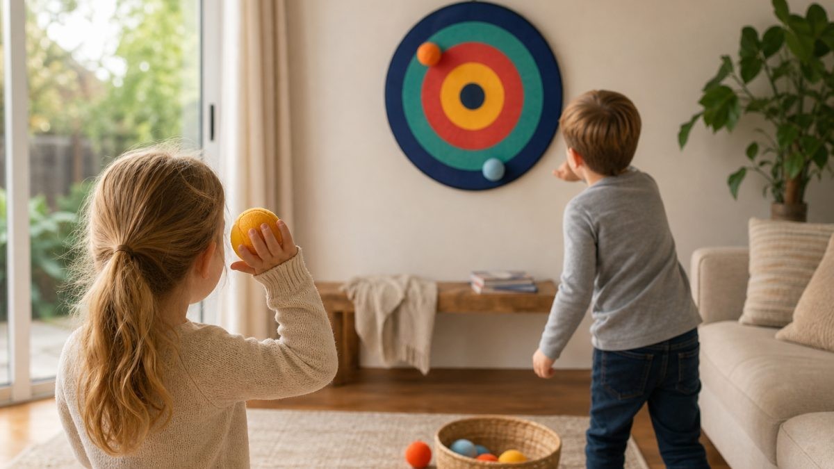 Darts gyerekeknek: mágneses és tépőzáras célbadobók